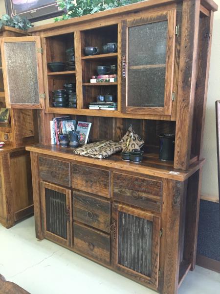 barn wood hutch 